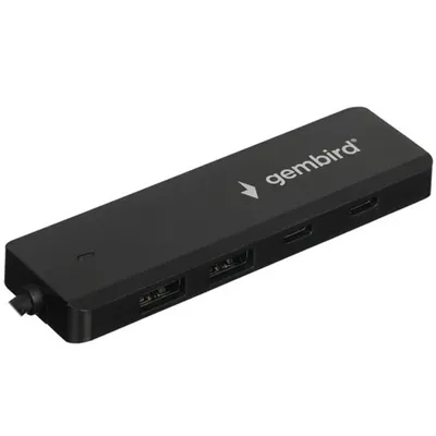 Разветвитель Gembird UHB-C415, USB 3.1, 2×USB-A, 2×Type-C