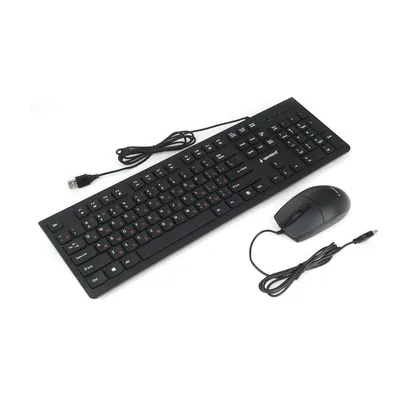 Комплект клавиатура+мышь Gembird KBS-9050, USB, мембранная, 104 кл., 1000 dpi