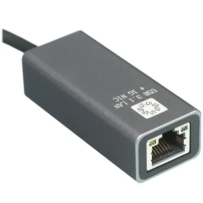 Адаптер 5bites UA3C-45-14BK, USB-A — RJ-45, Gigabit Ethernet