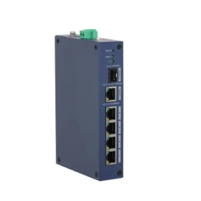 Коммутатор Dahua DH-CHS4106-4ET, индустриальный L2, 4×FE, 1×1GbE, 1×SFP