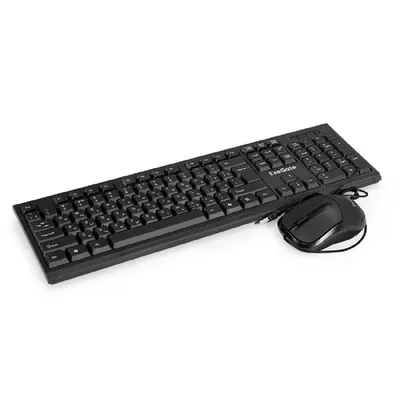 Комплект клавиатура+мышь ExeGate EX298912RUS, USB, влагозащита