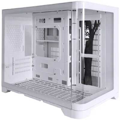 Minitower 1STPLAYER UVIEW UV6 <UV6-WH>  White  MicroATX  без БП