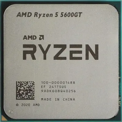 Центральный Процессор AMD RYZEN 5 5600GT OEM (Cezanne, 7nm, C6/T12, Base 3,60GHz, Turbo 4,60GHz, Vega 7, L3 16Mb, TDP 65W, SAM4)