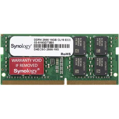Модуль памяти Synology D4ECSO-2666-16G, 16GB, DDR4-2666 ECC SO-DIMM