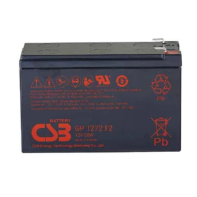 Аккумулятор CSB GP1272 F1, 12В, 7.2Ач, AGM