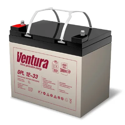 Аккумулятор Ventura GPL 12-33, 12В, 34Ач