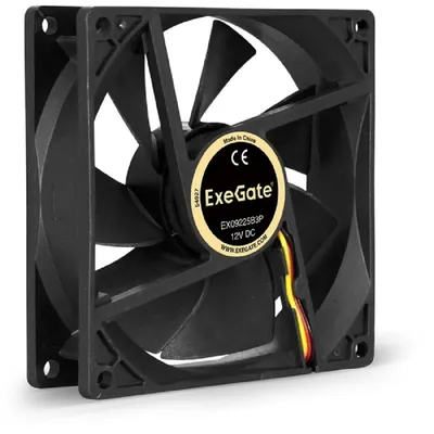 Вентилятор ExeGate EX288926RUS, 92×92×25 мм, 3pin, 2100RPM