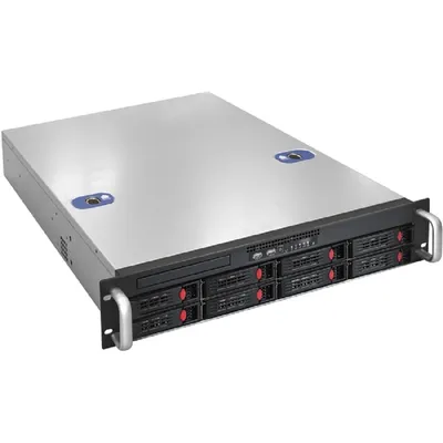 Корпус серверный ExeGate EX281232RUS, 2U, ATX, 8x3.5" Hot-swap