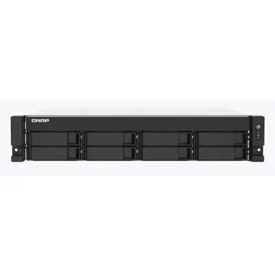 TS-853DU-RP-4G - Сетевой RAID-накопитель, 8 отсеков 3,5"/2,5", 2 порта 2,5 GbE BASE-T, HDMI-порт, стоечное исполнение,  2 блока питания. Intel Celeron J4125 2,0 ГГц (2,7 ГГц), 4 ГБ DDR4. Направляющие в комплект поставки не входят.