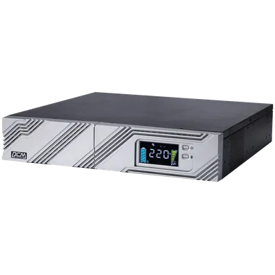 ИБП Powercom SRT-3000A LCD, 3000 ВА, 2700 Вт, линейно-интерактивный, Rack/Tower