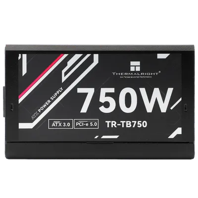 Блок питания Thermalright TR-TB750, 750W, 80+ Bronze, ATX 3.0, Full Modular
