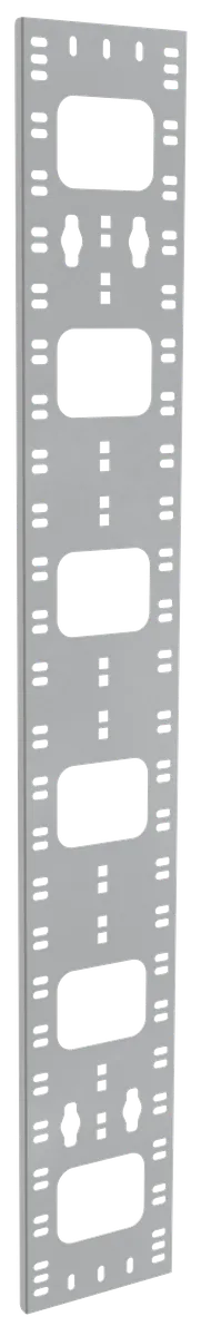 Органайзер ITK CO35-15047-R, вертикальный, 47U, 150×12мм, серый