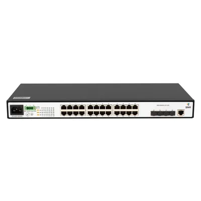 Коммутатор SNR SNR-S2985G-24T-UPS, L2, 24×1GbE, 4×SFP, UPS