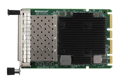 Сетевой адаптер Broadcom BCM957454-N425SNL, 4×25GbE SFP28, PCIe 4.0 x16