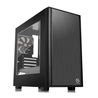 Корпус Thermaltake CA-1J1-00S1WN-00, Versa H17, mATX, без БП