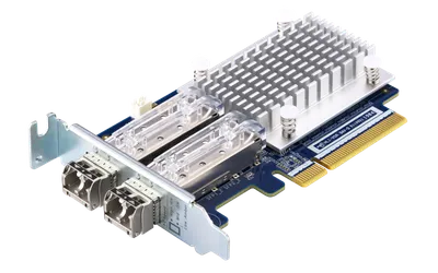 Карта расширения QNAP QXP-16G2FC, 2×16Gb/s SFP+, PCIe Gen3 x8