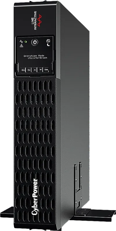 ИБП CyberPower PR1000ERTXL2U, 1000ВА/1000Вт, линейно-интерактивный, 2U, LCD