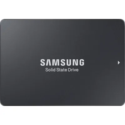 Твердотельный накопитель/ Samsung SSD PM893, 3840GB, 2.5" 7mm, SATA3, 3D TLC, R/W 550/520MB/s, IOPs 98 000/30 000, TBW 7008, DWPD 1 (12 мес.)