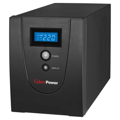 ИБП CyberPower VALUE 2200ELCD, Line-Interactive, 2200VA/1320W, 4×Schuko