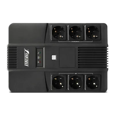 ИБП Powerman Brick 600, линейно-интерактивный, 600ВА/360Вт, 3 розетки