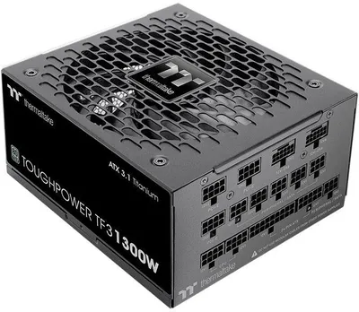 Блок питания ПК Thermaltake Toughpower TF3/1300W/Fully Modular/Non Light/Full Range/Analog/80 Plus Titanium/EU/100% JP CAP/All F