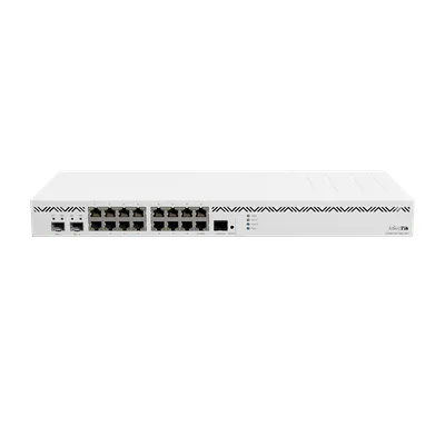 Маршрутизатор MikroTik CCR2004-16G-2S+, 16×1GbE, 2×SFP+, 1U