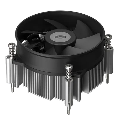 Кулер для процессора/ CPU Cooler PCCooler R95S-I (95W, 4-pin PWM, 60mm, Al, -mm, 1x92mm, 36.2CFM, 31.1dBA, 2600RPM, S: 1851/1700/1200/115X, black)