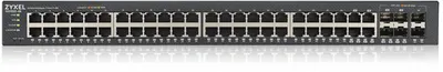 Коммутатор Zyxel GS1920-48V2-EU0101F, Smart, 48×1GbE, 4×Combo SFP/RJ-45