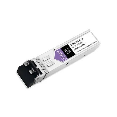 Трансивер SFP Xbit SFP-1G-LX-02, 1.25Gb/s, 2км, 1310нм, SMF, 2LC, DDM