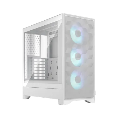 Корпус ПК Fractal Design Pop 2 Air TG RGB FD-C-POA2A-04, Midi-Tower, белый