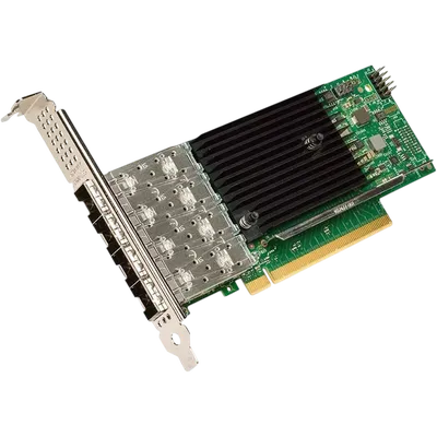 Сетевой адаптер Intel E810XXVDA4LG1P5, 4×SFP28, 25GbE, PCIe x16