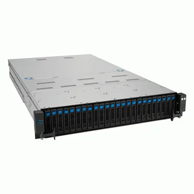 Сервер ASUS 90SF02E1-M00MZ0, 2U, 2×AMD SP5, 24×DDR5, 2×10GbE