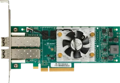 Сетевой адаптер QLogic QLE2672-CK, 2×16Gb/s FC HBA, PCIe 2.0 x8