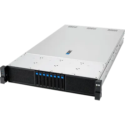 Сервер ASUS 90SF0441-M000K0, 2U, 2×SP5, 24×DDR5, 8×SAS/SATA/NVMe