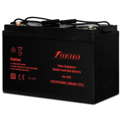 Аккумулятор POWERMAN POWERMAN Battery 12V/100AH, 12В, 100Ач, AGM