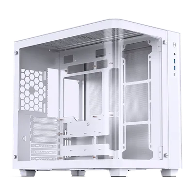Корпус JONSBO TK-3 White, Midi-Tower, без вентиляторов, ATX