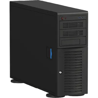 Корпус серверный Ablecom CS-W45-02P, 4U/Tower, E-ATX, 8×3.5" SAS/SATA, 1200Вт