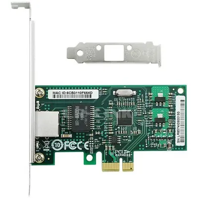 Сетевая карта LR-link LREC9201CT, 1×1GbE, PCI-Ex1