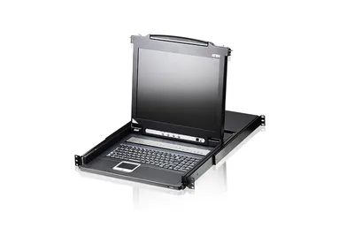 KVM-переключатель ATEN CL1316NR, LCD 19", 16 портов, PS2/USB+VGA, 1U