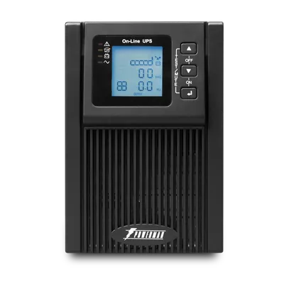 ИБП Powerman Online 1000, 1000VA, 900W, двойного преобразования, LCD
