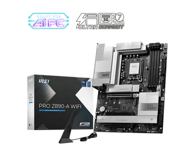Материнская плата MSI PRO Z890-A WIFI, LGA 1851, Intel Z890, 4×DDR5, 4×M.2, ATX