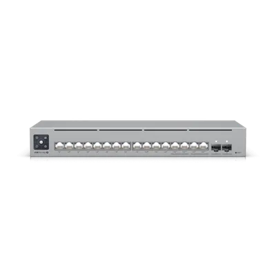 Коммутатор Ubiquiti USW-Pro-Max-16-PoE, 4×2.5G RJ45, 12×1G RJ45, 2×10G SFP+, 180 Вт