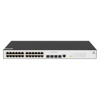 Коммутатор SNR SNR-S2982G-24T-POE-E, L2, 24×1GbE PoE, 4×SFP, PoE-бюджет 370 Вт