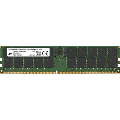 Оперативная память Micron DDR5 RDIMM 128GB 2Rx4 5600 MHz ECC Registered MTC40F2047S1RC56BB1, 1 year, OEM, New Original