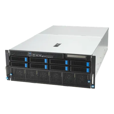 ASUS 4U ESC8000-E11P <90SF02I4-M003C0>  (LGA4677,C741,13xPCI-E,SVGA,8xHS SAS/SATA/NVMe,2x10GbLAN,32DDR5,3000W HS)