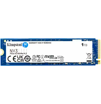 SSD Kingston SNV3S/1000G, 1000ГБ, M.2 NVMe PCIe 4.0, 6000/4000МБ/с