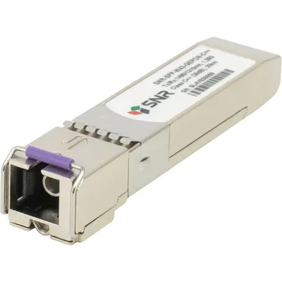 SNR SNR-SFP-W43-GEPON-C++ Одноволоконный модуль, SFP WDM GEPON, Down/Upstream: 1.25G/1.25G, разъем SC, рабочая длина волны Tx/Rx: 1490/1310нм, дальность до 20км (38dB)