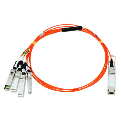 FT-Q40-4S10-AOC5m FIBO  Кабель/ FIBO  QSFP+ to 4SFP+ AOC модуль,  оптический  кабель,  5 метров