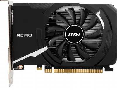 Видеокарта MSI GeForce GT 1030 AERO ITX 4GD4 OC, 4GB DDR4