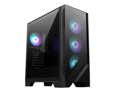 Корпус ПК MSI 306-7G23R41-HH9, Midi-Tower, 4×120mm ARGB, TG